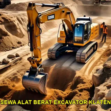Sewa Alat Berat Excavator Klaten